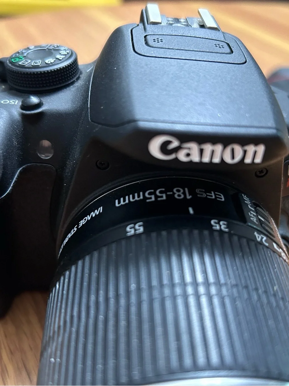 Canon Rebel DSLR Camera Kit with Black Body and Accessories. (1235)